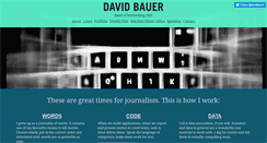 Desktop Screenshot of davidbauer.ch